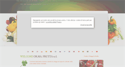 Desktop Screenshot of ormafrutta.it